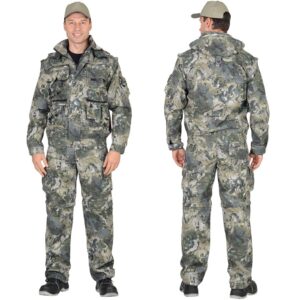 Костюм "СИРИУС-Тигр" куртка, брюки (тк. Смесовая) КМФ Степь (М)