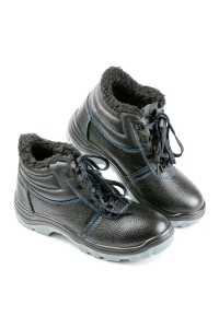 Ботинки "Лидер" ПУПУ, Композитный подносок,иск мех арт.141К