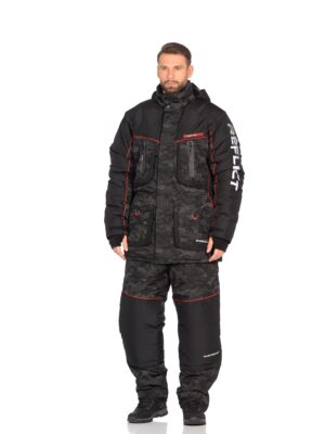 Костюм "Elbrus Reflect" зимний, цв.черный, тк.Reflex Membrane (HM)(M)