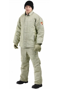 Костюм сварщика: зимний, бежевый(Ф) (М)