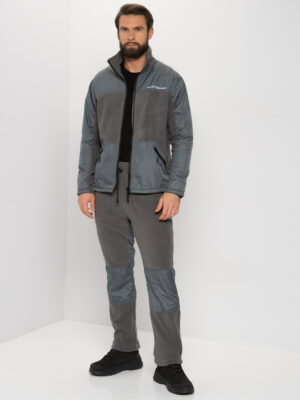 Костюм "Пикник-ЛЮКС" демисезонный, цв.серый, тк.Флис (HM) (М)