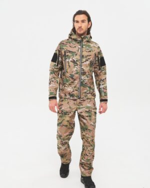 Костюм "Камелот" демисезонный, цв.Мультикам, тк.Softshell (HM) (М)