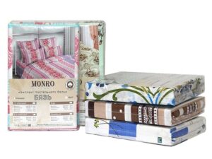 КПБ Бязь 125гр, 1.5сп 1нав. 70*70 пакет (арт.KBBZ150125NN-1N77)