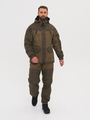 Костюм "Горка-Люкс" зимний, цв.хаки, тк.Breathable Camo (HM) (М)