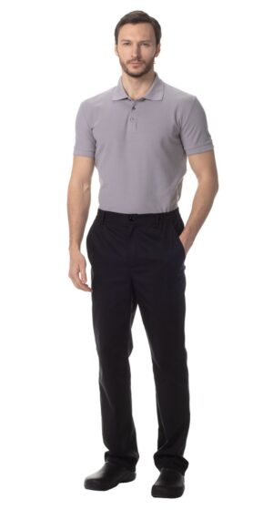 Брюки "Мауро" мужские, цв.черный (М)